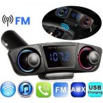 Transmetteur FM Multifonctions - Bluetooth - V5 - MP3 - Appels - Charge Avec 2 Ports USB M20