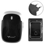 Sonnette intelligente Sans Fil - 100 Mètres - 32 Mélodies - Noir – Image 3