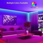Pack de 4 Kit Ruban LED RGB - Étanche - 16 Couleurs - 4 Modes - 15 Mètres - Télécommande – Image 6