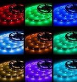Pack de 4 Kit Ruban LED RGB - Étanche - 16 Couleurs - 4 Modes - 15 Mètres - Télécommande – Image 10