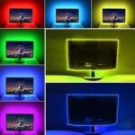Pack de 4 Kit Ruban LED RGB - Étanche - 16 Couleurs - 4 Modes - 15 Mètres - Télécommande – Image 5