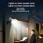 Pack De 3 Projecteurs Solaire Avec Capteur De Mouvement - Forme Caméra De Surveillance - 77 SMD Led – Image 14