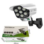 Pack De 3 Projecteurs Solaire Avec Capteur De Mouvement - Forme Caméra De Surveillance - 77 SMD Led – Image 16