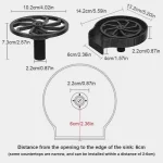 Pack De Cuisine - Machine à Sceller Les Aliments Sous Vide Avec 10 sachet sous vide Gratuit + Lave Verre + Balance De Cuisine + Ciseaux À Légumes 5 En 1 Cadeau – Image 14