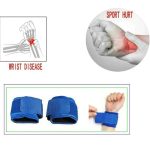 Lot De Deux Protèges De Poignets Des Mains - Bleu – Image 2