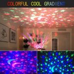 Lampe de Projection de Ciel Étoilé Bluetooth - Speaker - USB - Carte Mémoire - Musique - Noir – Image 3