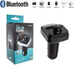Modulateur FM De Voiture 4en1 - Bluetooth - Transmetteur - Carte SD - Chargeur - Appels - 2 Port USB - Affichage