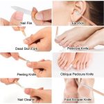 Ensemble Professionnel De Manucure et Pédicure 18 Pièces Multifonctions Avec Boite Chic – Image 7