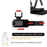 Gants d'haltérophilie Professionnel Avec Bandes De Poignet - Pour Hommes Et Femmes - Taille Réglable – Image 7