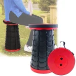 Tabouret Télescopique Pliant De Camping – Portable, Léger & Ultra Résistant