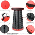 Tabouret Télescopique Pliant De Camping – Portable, Léger & Ultra Résistant – Image 6