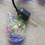 Guirlande LED Extérieure - Étanche IP44 - Blanc Chaud - 5 M - 10 LED – Image 8