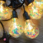 Guirlande LED Extérieure - Étanche IP44 - Blanc Chaud - 5 M - 10 LED – Image 4