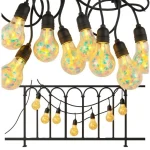 Guirlande LED Extérieure - Étanche IP44 - Blanc Chaud - 5 M - 10 LED – Image 2