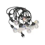 Guirlande LED Extérieure - Étanche IP44 - Blanc Chaud - 5 M - 10 LED – Image 9