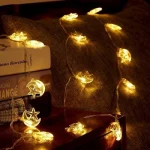 Guirlande Lumineuse Lune & Étoiles 20 LED – 3,5M – Blanc Chaud - Décoration Ramadan - P/NV – Image 5