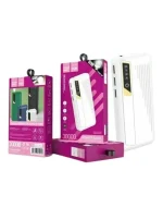 Power Bank Y09 - 30 000 mAh - Charge Rapide - Écran Digital & Lampe LED – Blanc – Image 5