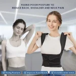 Correcteur de Posture Ergonomique - 3 en 1 - Confortable - Réglable - Qualité Supérieure - Homme & Femme – Image 7