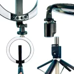 Ring Light Professionnel P220-Q - Rotation 360 Degrés - Trépied Ajustable - 2.3M - Bluetooth – Image 8