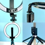 Ring Light Professionnel P220-Q - Rotation 360 Degrés - Trépied Ajustable - 2.3M - Bluetooth – Image 5