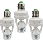 Lot De 3 Douilles à Détecteur de Mouvement PIR E26/E27 – Image 13