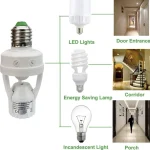 Lot De 3 Douilles à Détecteur de Mouvement PIR E26/E27 – Image 3