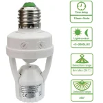 Lot De 3 Douilles à Détecteur de Mouvement PIR E26/E27 – Image 10