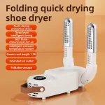 Sèche-Chaussures Électrique Pliable 150W avec Écran Digital – Minuterie 120 min & Séchage 360° – Image 2