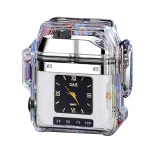 Briquet Électrique Plasma USB-C Étanche IP56 avec Lampe COB – Blanc – Rechargeable