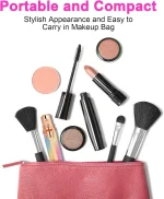 Épilateur Facial Électrique 2 en 1 pour Femme – Coupe-Sourcils & Rasoir Indolore avec Lumière LED, Rechargeable USB – Image 7