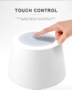 Lampe Coran LED Bluetooth SQ917 avec Haut-Parleur & Azan Automatique – Rechargeable USB – Blanc & Or – Image 6