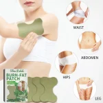 Patch Minceur Chauffant à la Moxibustion – 10 Pièces – Brûle-Graisse & Raffermissant