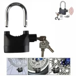 Pack Vélo 1 Étui Pour Téléphone Portable + 1 Kit D’éclairage À Piles Avant Et Arrière + 1 Serrure D’alarme Haute Sécurité + Cadeau [Mini Pompe à Air Portable] – Image 16