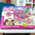 Maison de Poupée Barbie Villa – Kit DIY 47 Pièces