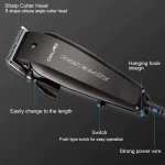 Tondeuse à Cheveux Électrique DALING DL-1131 – Professionnelle – Image 7