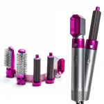 Brosse Sèche-Cheveux 5 en 1 – Lisseur, Boucleur et Volume – Image 4