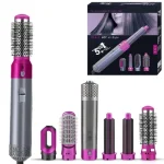 Brosse Sèche-Cheveux 5 en 1 – Lisseur, Boucleur et Volume – Image 5