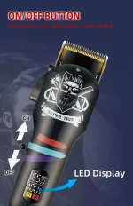 Tondeuse à Cheveux DALING DL-1193 – Rechargeable avec Écran LED – Image 11