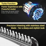 Tondeuse Professionnelle VGR V-981 – Rechargeable avec Écran LED – Image 6