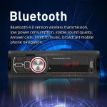 Pack Accessoires Voiture 1 Autoradio Bluetooth MP3 + 1 Support Téléphone Pare-Brise 360° + 1 Transmetteur FM Bluetooth + Cadeau [Mini Aspirateur Sans Fil Rechargeable] – Image 4