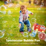 Pistolet à Bulles Automatique 12 Trous – Lumières LED – Image 6