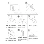 Pack de 3 Lampes Murales LED Modulaires – Télécommande & Tactile – Image 9