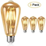 Pack Décoration Vintage 3 Suspensions Corde En Chanvre E27 + 3 Ampoules LED Filament + 1 Guirlande Boule LED Étanche 10M + Cadeau [Guirlande Lumineuse 10M]. – Image 8