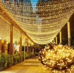 Pack Décoration Vintage 3 Suspensions Corde En Chanvre E27 + 3 Ampoules LED Filament + 1 Guirlande Boule LED Étanche 10M + Cadeau [Guirlande Lumineuse 10M]. – Image 19