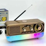 Radio Multifonction Vintage MD-1313BT – Bluetooth, AM/FM/SW, LED. – Image 2