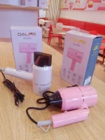 Sèche-Cheveux - Pliable 1400 Watts - Blanc – Image 4