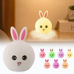 Lampe De Chevet – Design Étoile Mignon Pour Enfants – Lampe De Chevet à Détection De Lumière