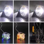 Lampe Torche LED Et Batterie Portable - Guirlande Lumineuse RGB - 10 Mètres - W5188-1 – Image 13