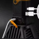 Lampe Torche LED Et Batterie Portable - Guirlande Lumineuse RGB - 10 Mètres - W5188-1 – Image 12