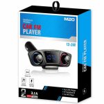 Transmetteur FM Multifonctions - Bluetooth - V5 - MP3 - Appels - Charge Avec 2 Ports USB M20 – Image 6